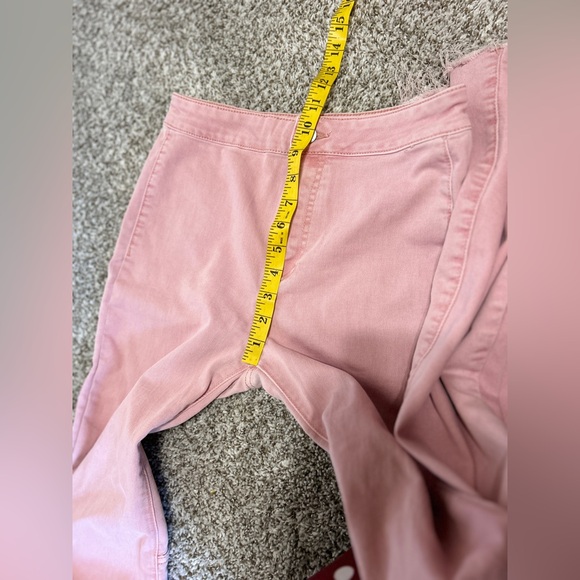 Free People Just Float On Flare Wide Leg High Rise Jeans  90’s Pink Size 26 - Picture 7 of 15